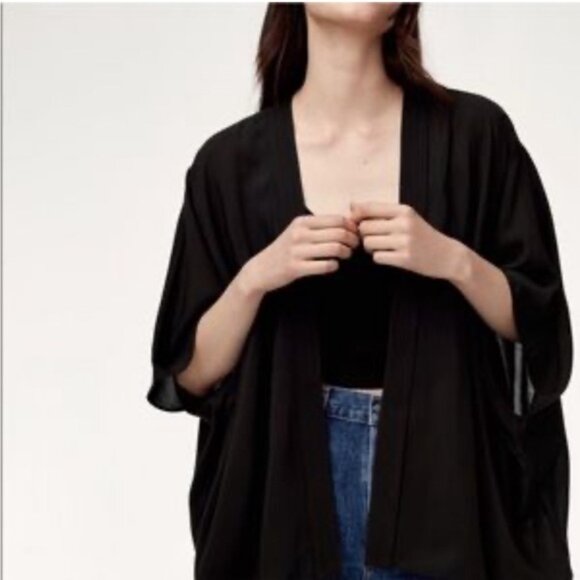 SUNDAY BEST Aritzia Aitken Kimono Top Cardigan XXS-XS - Picture 2 of 6